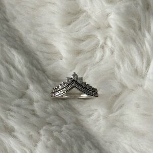 Pandora Silver Tiara Ring